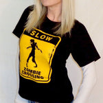 *SLOW - ZOMBIE CROSSING t shirt