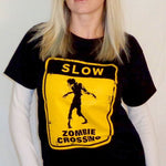 *SLOW - ZOMBIE CROSSING t shirt