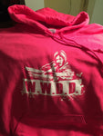 *W.W.D.D. ~ "hoodie" in HOT pink