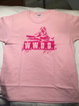 *W.W.D.D. What Would Daryl Do pink t shirt