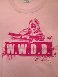 *W.W.D.D. What Would Daryl Do pink t shirt