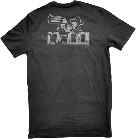 *W.W.R.D. What Would Rick Do ? (grey) t shirt